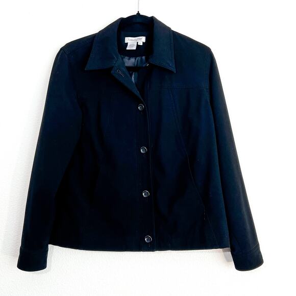 Coldwater Creek Blazer Jacket Womens S Work Office Casual Career Business Boxy - Picture 1 of 5